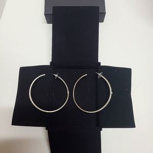 Chanel hoop earrings